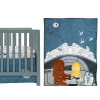 Lambs & Ivy Star Wars Signature Millennium Falcon 3-piece Baby Crib Bedding Set In Blue