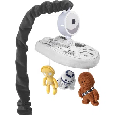 Lambs & Ivy Star Wars Signature Millennium Falcon Musical Baby Crib Mobile Toy In Multi