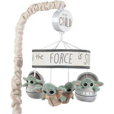 Lambs & Ivy Star Wars The Child/baby Yoda Musical Baby Crib Mobile Soother Toy In Multi