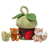 Lambs & Ivy Treehouse Soft Plush Interactive Play Set With Stuffed Animal Toys In Green