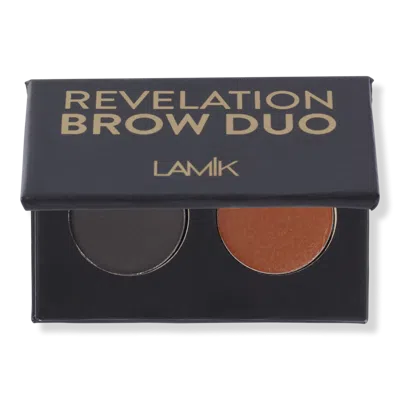Lamik Beauty Revelation Brow Duo - Soft Black/glorious