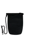 Laminar Adjustable-strap Shoulder Bag In Black