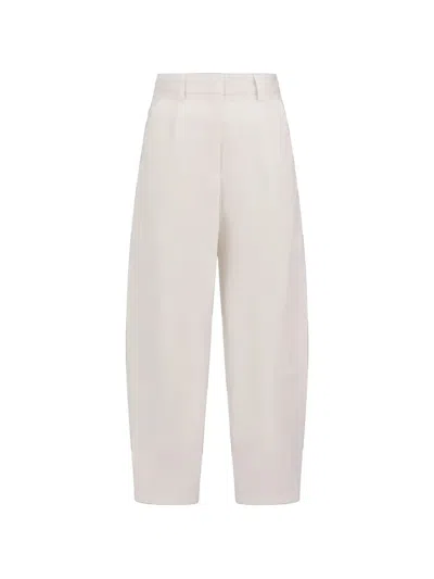 Laminar Belt-loops Trousers In Neutral
