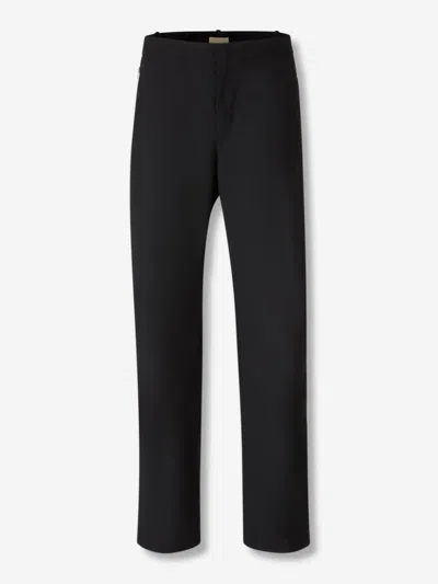Laminar Zip-pocket Trousers In Black