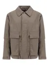 Laminar Nylon Jacket With Maxi Pockets