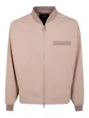 Laminar Bomber Jacket In Brown