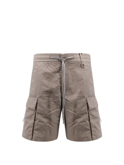LAMINAR LAMINAR CARGO NYLON BERMUDA SHORTS