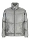 Laminar Metallic Shield Down Jacket With Titanium Coating Clothing In Silver