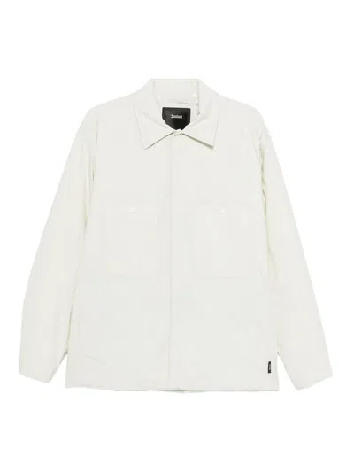 LAMINAR ABRIGO MIDI - BLANCO