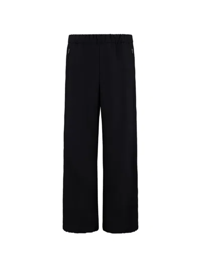LAMINAR DRAWSTRING ELASTICATED TROUSERS