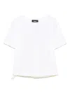 Laminar Drawstring-hem T-shirt