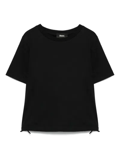 Laminar Drawstring-hem T-shirt