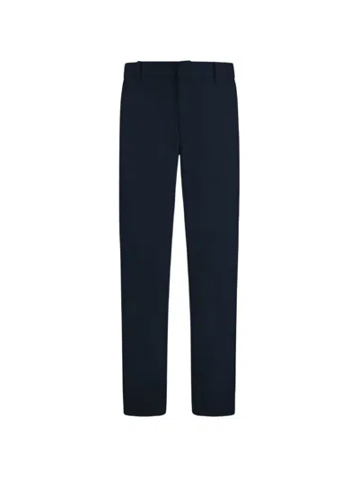 Laminar Drawstring Patch Pocket Trousers In Blue