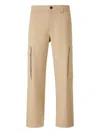 Laminar Elastic-waistband Cargo-pocket Trousers In Neutral