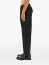 Laminar Elasticated-waist Trousers In Black