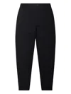 Laminar Elasticated-waistband Trousers In Black