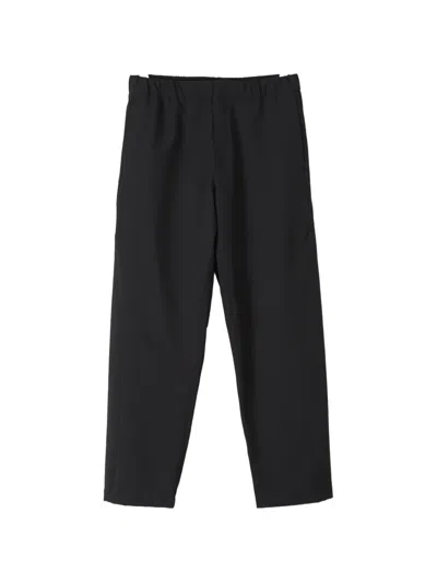 Laminar Elasticated-waistband Trousers In Black
