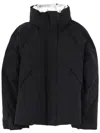 Laminar Down Jacket With Metallic Lining In Black