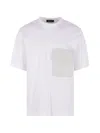 Laminar Flap-pocket T-shirt In White