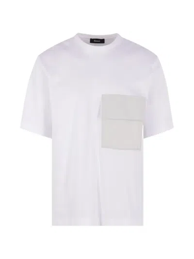 Laminar Flap-pocket T-shirt In White