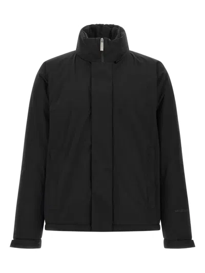 LAMINAR GORE-TEX REMOVABLE-HOOD PADDED JACKET