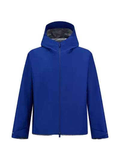 Laminar Gore-tex® Hooded Jacket In Blue