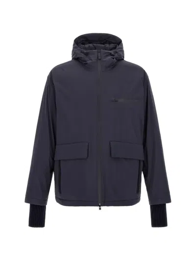 Laminar Gore-tex Hooded Jacket In Blue