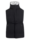 Laminar Hooded Gilet In Black