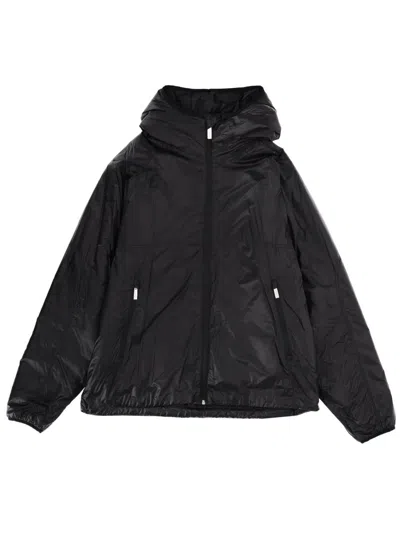Laminar Hooded Jacket In Black
