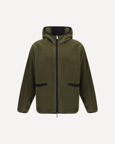 Laminar Zip-up Fleece Hoodie In Animal Print