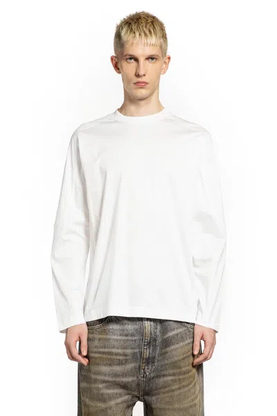 Laminar Interlock Jersey Long Sleeve T-shirt In White