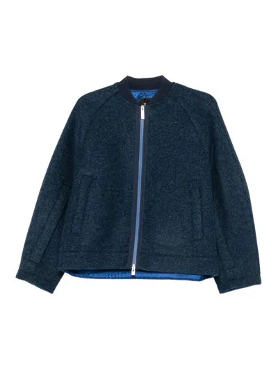 Laminar Zip-up Jacket In Blue