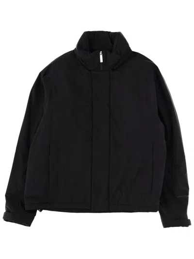 Laminar Jacket With Zip In Black