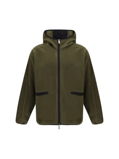 Laminar Zip-up Fleece Hoodie In Animal Print