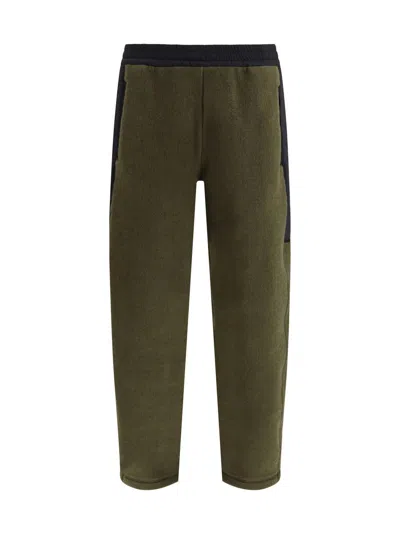 Laminar Elasticated-waist Panelled Track Pants In Green