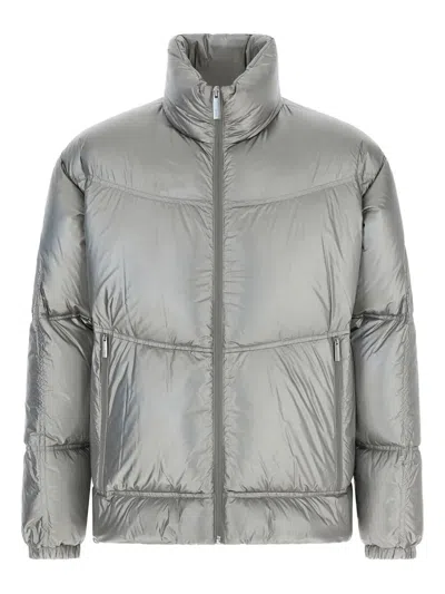 LAMINAR LAMINAR LAMINAR METALLIC SHIELD DOWN JACKET WITH TITANIUM COATING