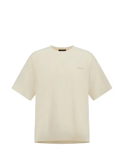 Laminar Logo-embroidered T-shirt In White