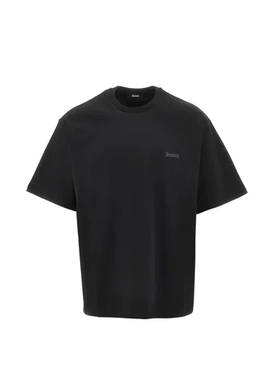 Laminar Logo-print T-shirt In Black