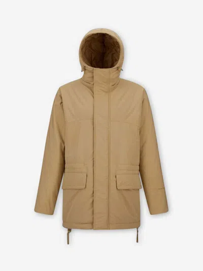 Laminar Flap-pockets Parka In Brown