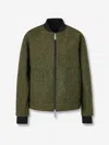 Laminar Long Coat In Green