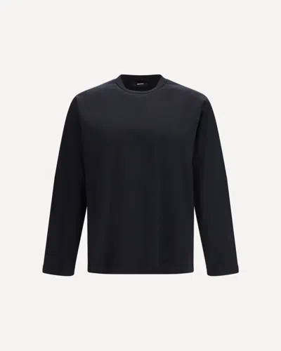 Laminar Long-sleeved T-shirt In Black
