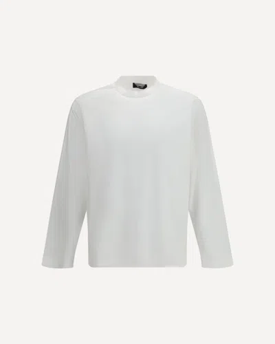 Laminar Long-sleeved T-shirt In White