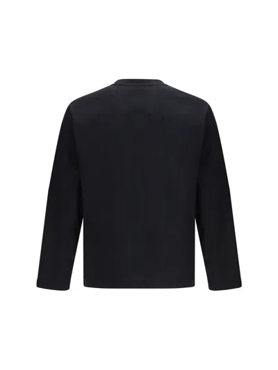 Laminar Long-sleeved Cotton T-shirt In Black