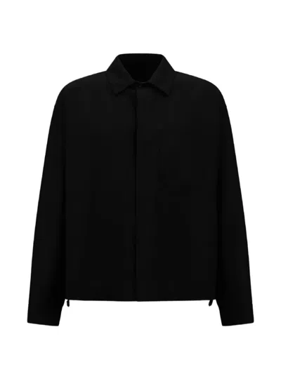 Laminar Long-sleeved Shirt In Black