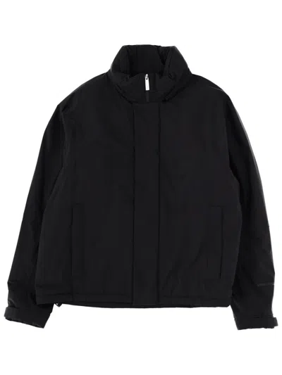 Laminar Men's Hooded Zip-up Jacket In Black