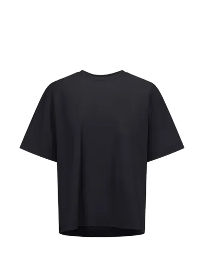 Laminar Mercerised Cotton T-shirt In Black