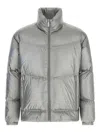 Laminar Metallic Shield Down Jacket With Titanium Coating Clothing In Gray