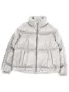 Laminar "metallic Shield" Jacket In Gray