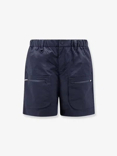 Laminar Nylon Bermuda Shorts In Blue