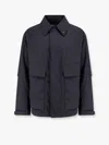 Laminar Nylon Jacket With Maxi Pockets In Blue